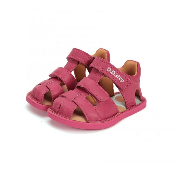 D.D. Step barefoot sandaalid 'Dark pink' G076-51971C