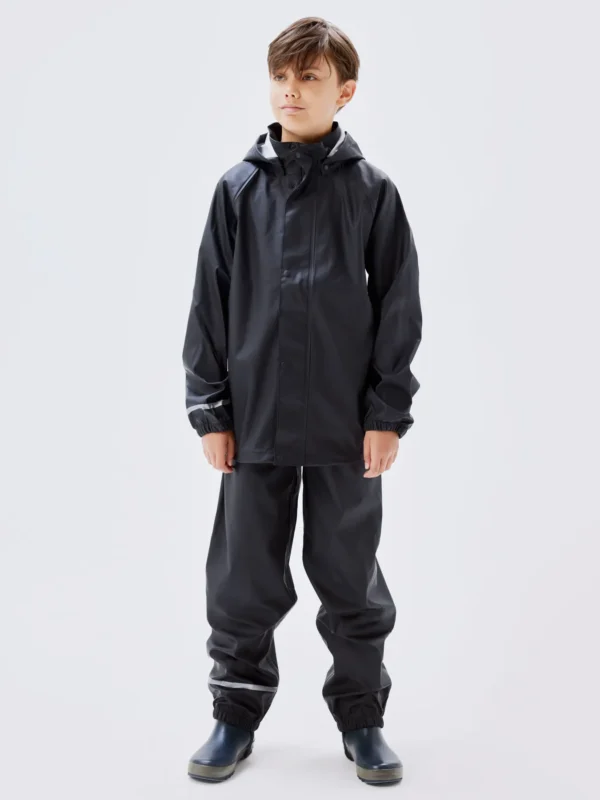 NKNDRY19 Name it ilma voodrita vihmakomplekt 'Black'