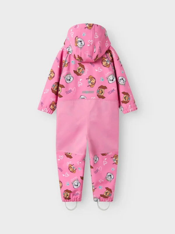 NMMALFA08 Name it softshell kombe 'Pawpatrol Pink Cosmos'