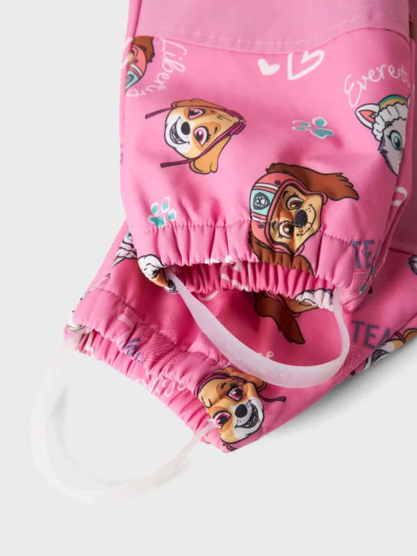 NMMALFA08 Name it softshell kombe 'Pawpatrol Pink Cosmos'