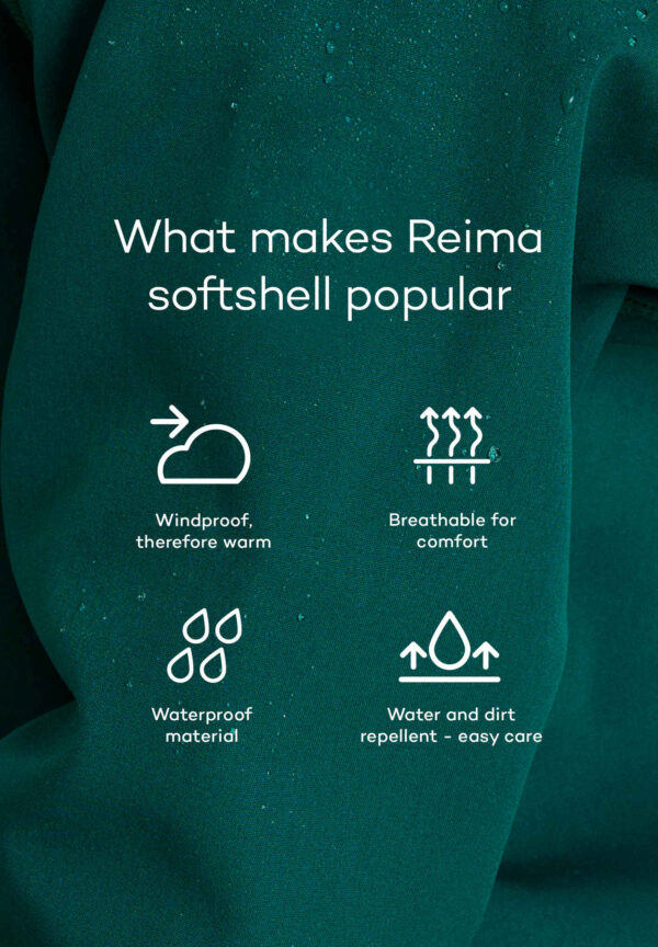 Reima Oikotie softshell püksid 'Deep purple' - Image 7