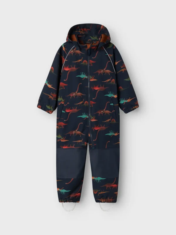 NMMALFA08 Name it softshell kombe 'Dark Sapphire DINO'