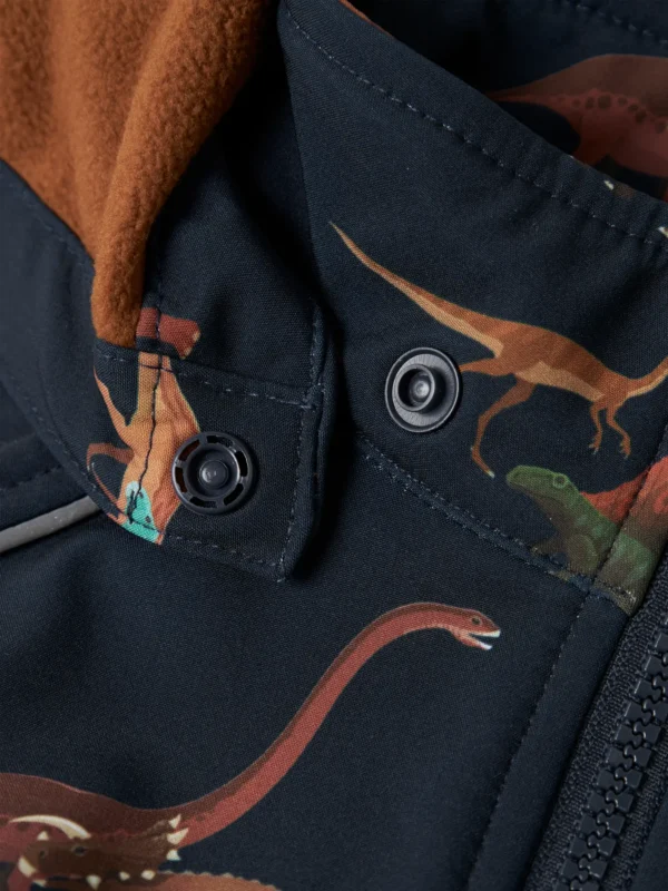 NMMALFA08 Name it softshell jope 'Dark Sapphire DINO'