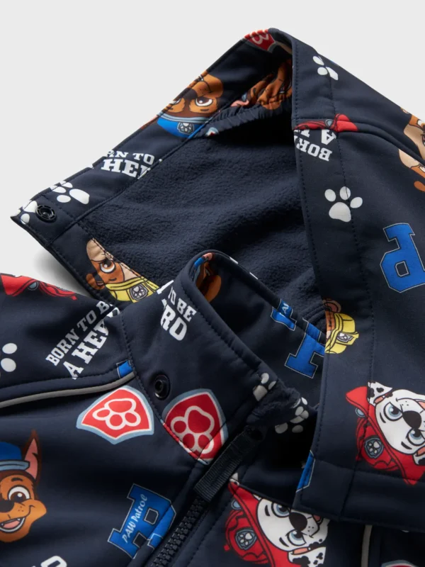NMMALFA08 Name it softshell kombe 'Pawpatrol Navy Blazer'