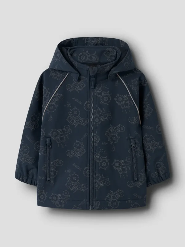 NMMALFA08 Name it softshell jope 'Dark sapphire'