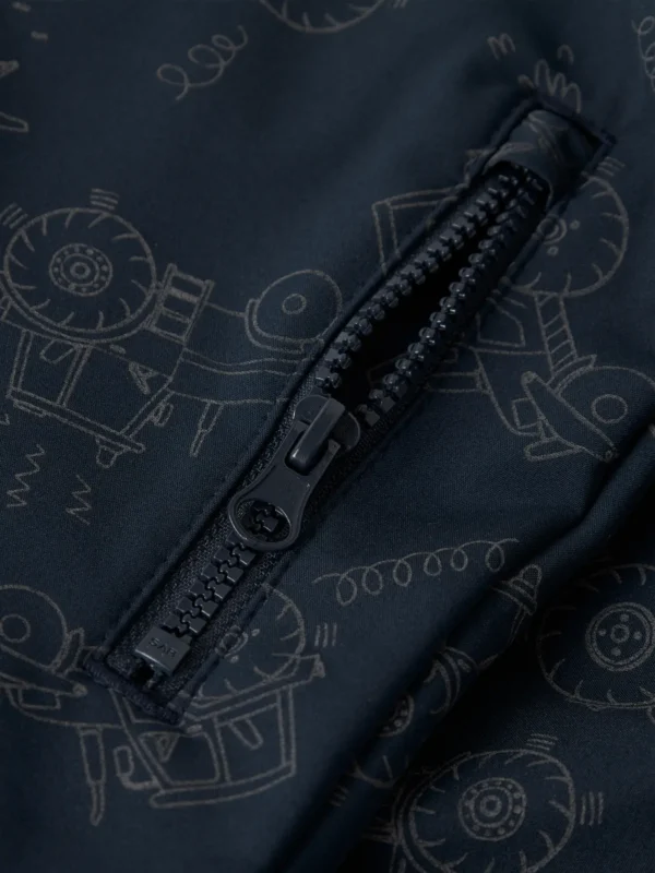 NMMALFA08 Name it softshell jope 'Dark sapphire'