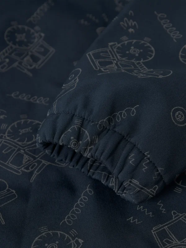 NMMALFA08 Name it softshell jope 'Dark sapphire'