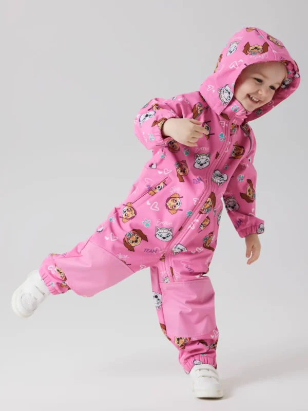NMMALFA08 Name it softshell kombe 'Pawpatrol Pink Cosmos'