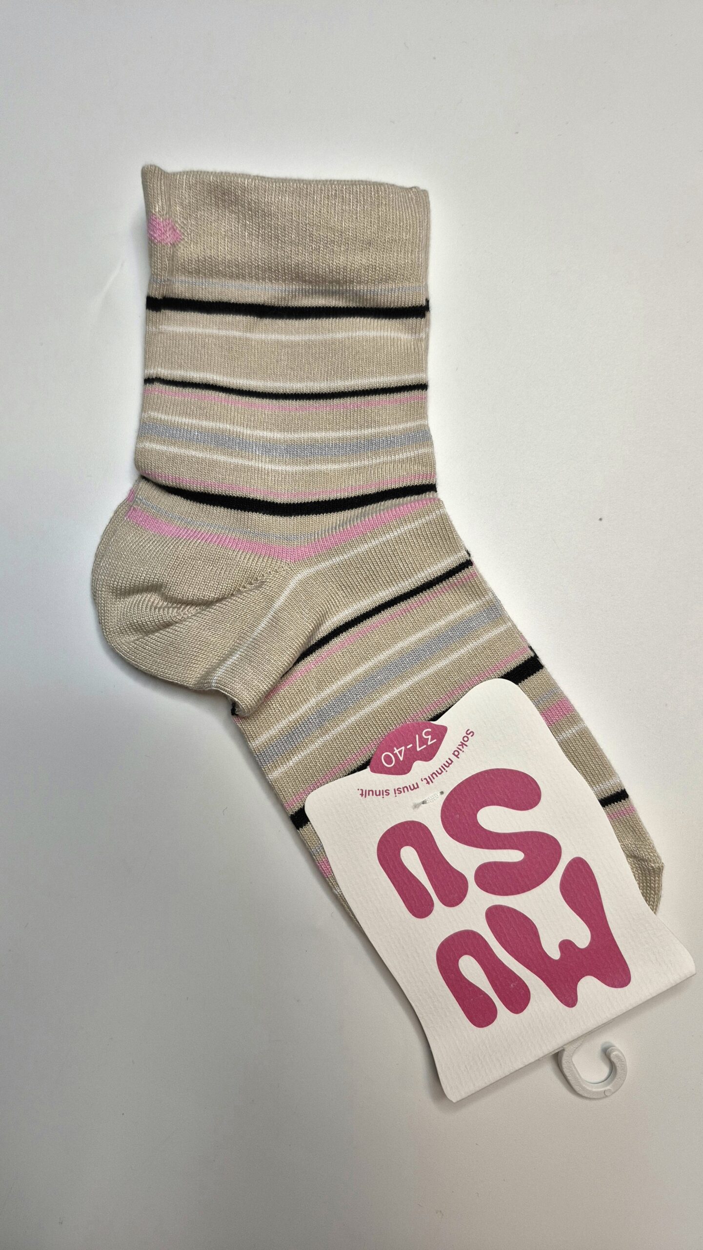 Naiste bambusviskoosist sokid 'MuSu mix' suurus 37-40 (5 paari) - Image 6