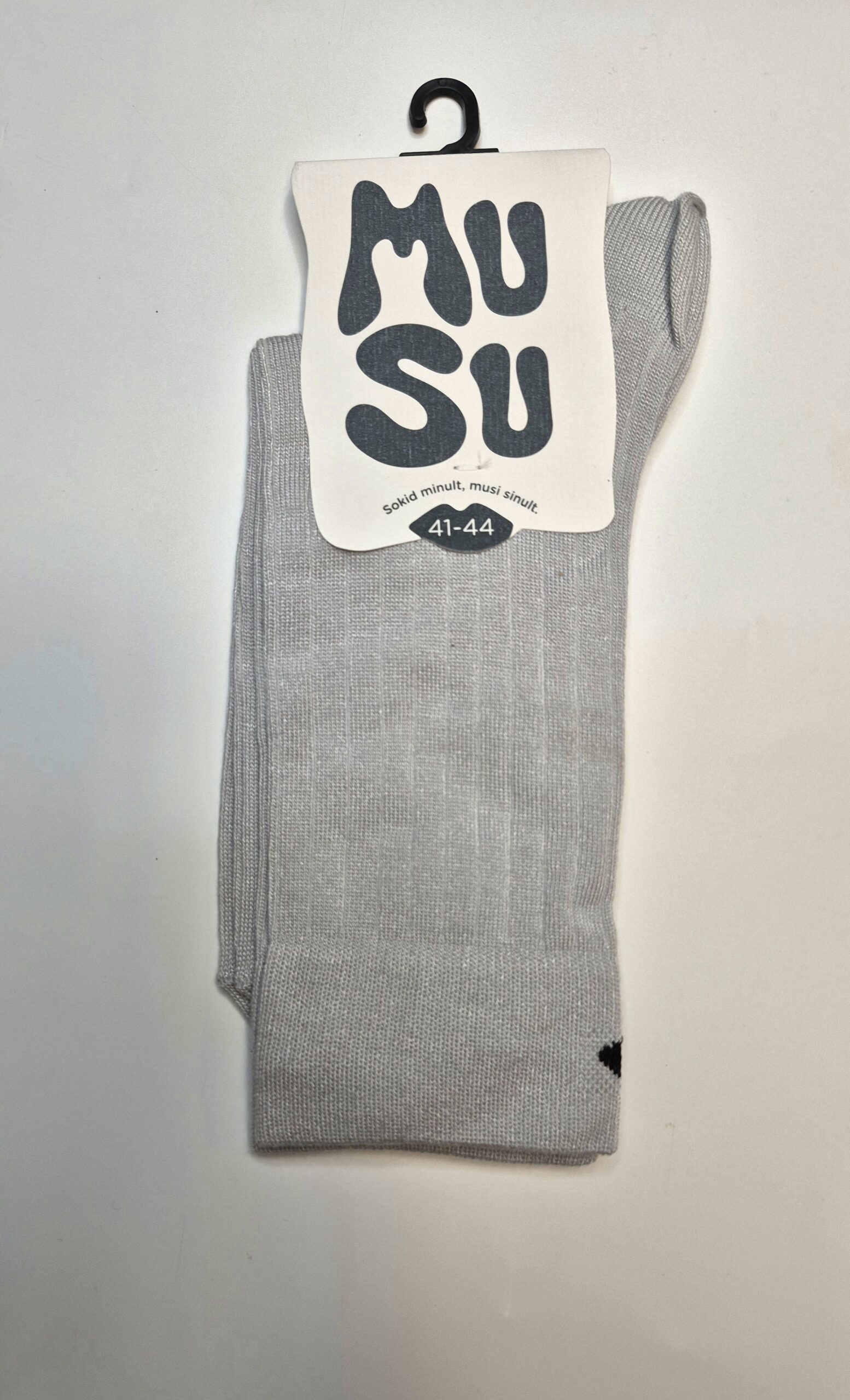 Meeste bambusviskoosist sokid 'Helehall MuSu' suurus 41-44