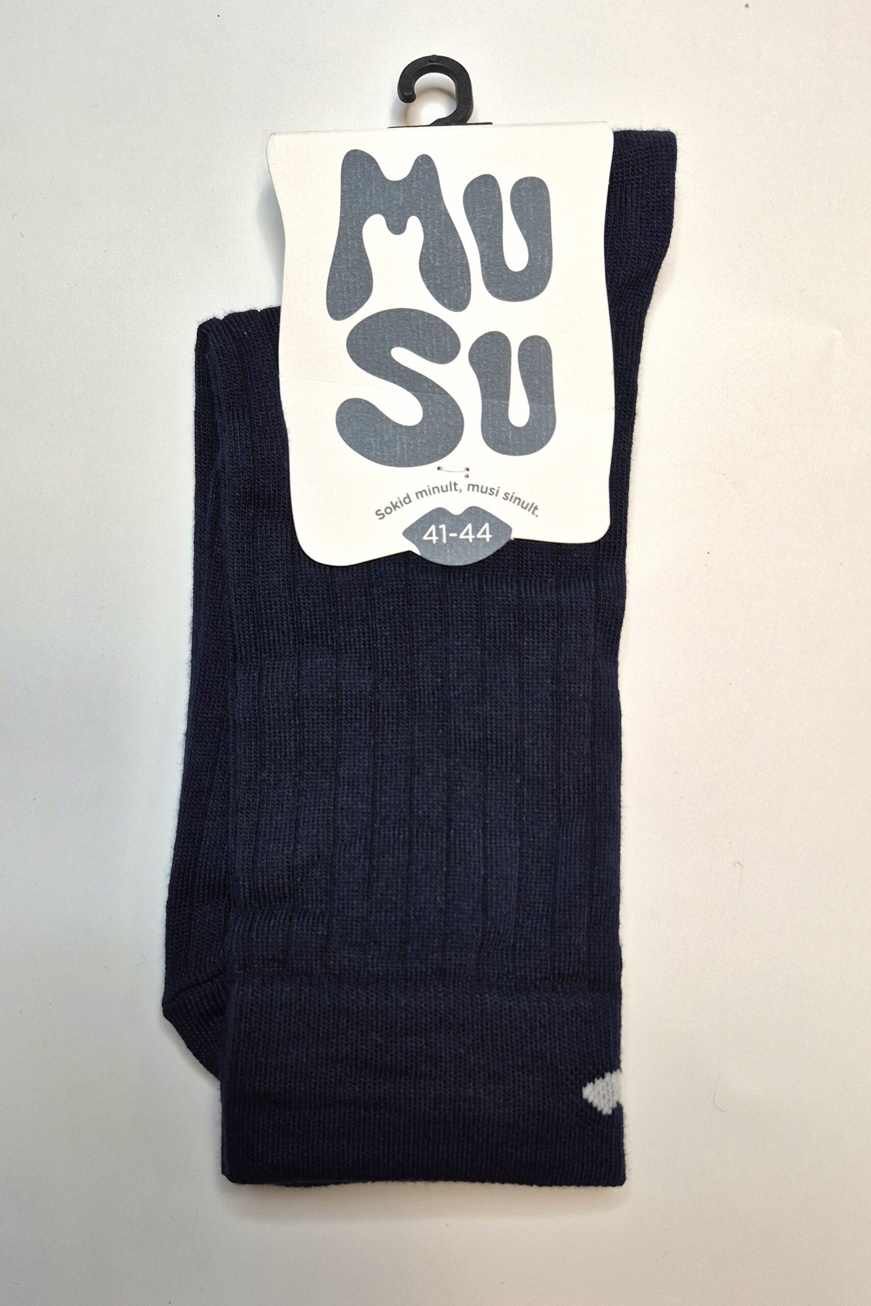 Meeste bambusviskoosist sokid 'Tumesinine MuSu' suurus 41-44