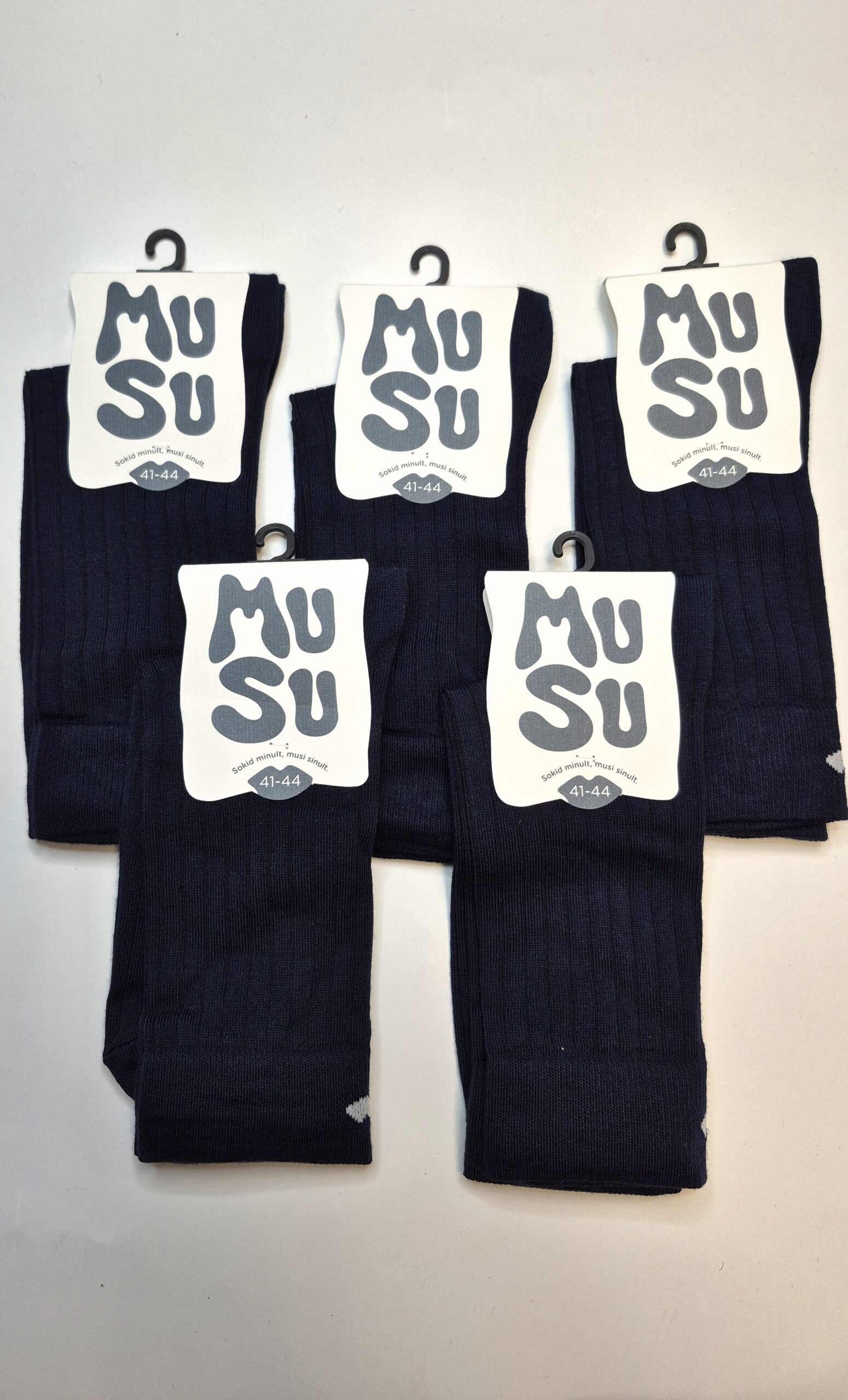 Meeste bambusviskoosist sokid 'Tumesinine MuSu' suurus 41-44