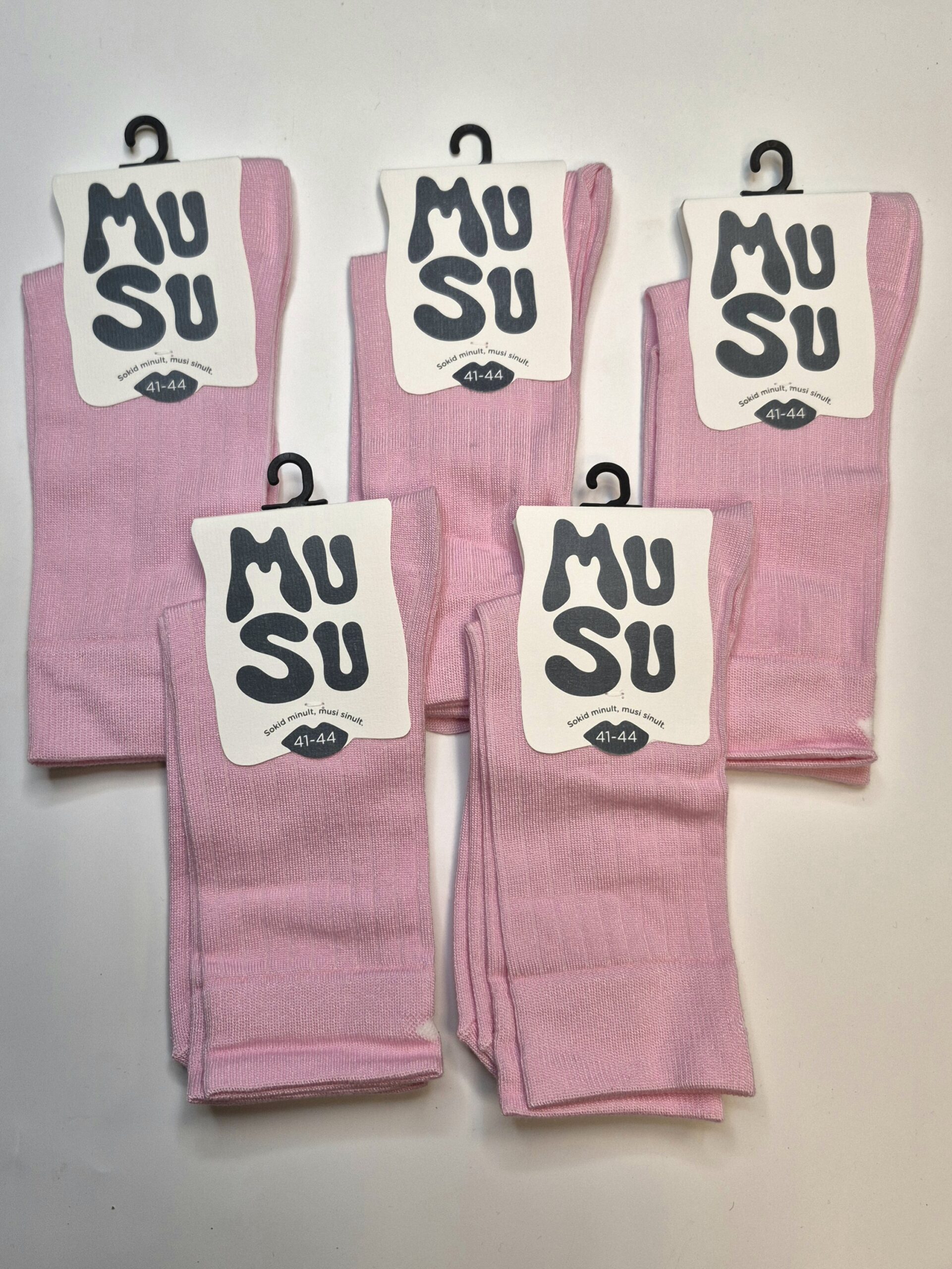 Meeste bambusviskoosit sokid 'Roosa MuSu'