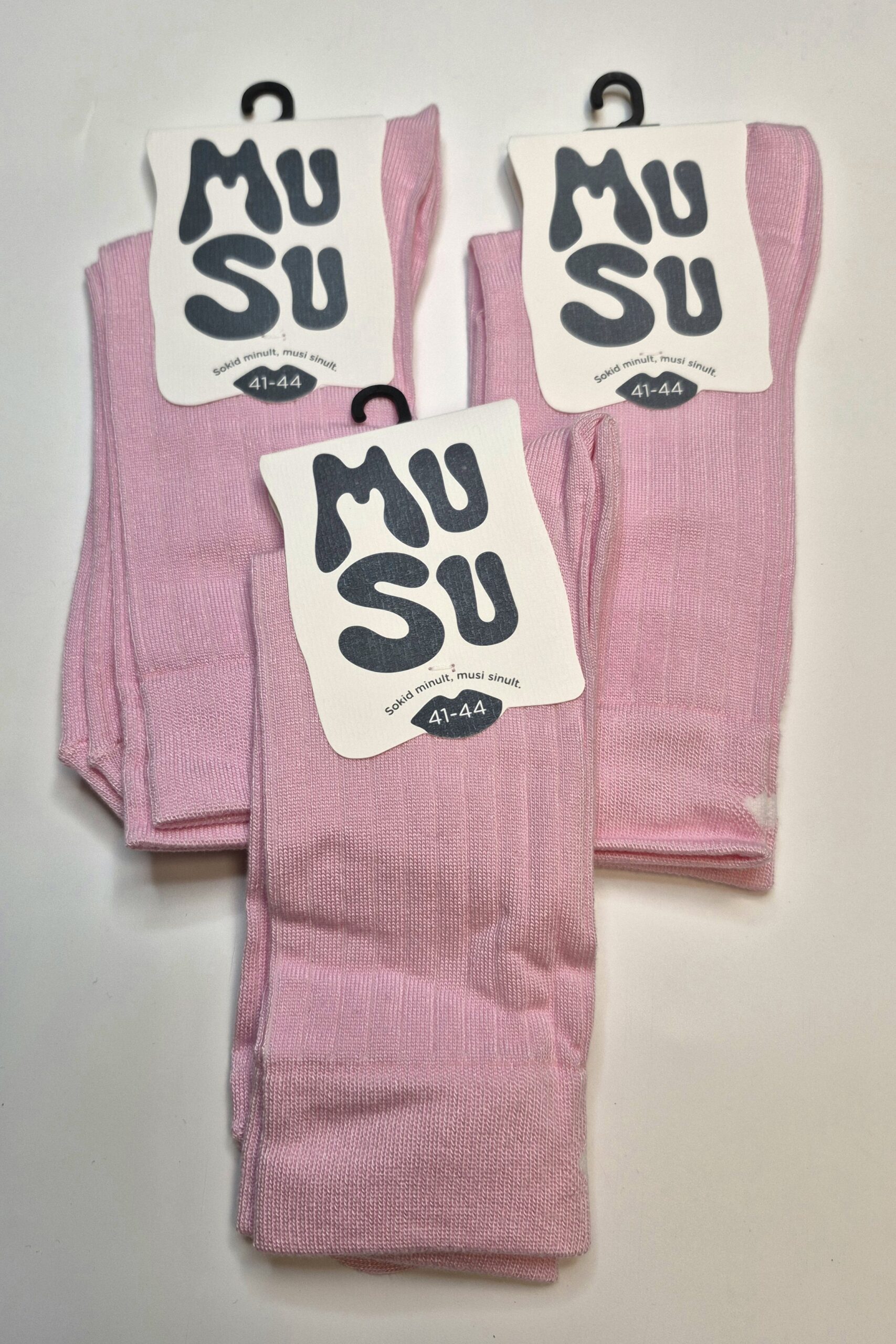 Meeste bambusviskoosit sokid 'Roosa MuSu'