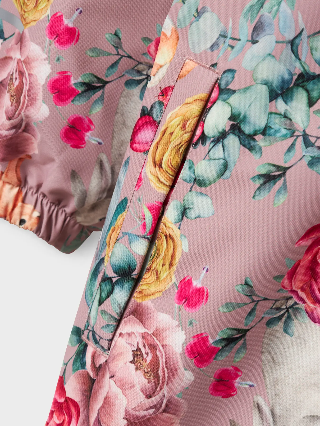 NMNSNOW10 Name it talvekombe 'Woodrose FLOWER RABBIT'