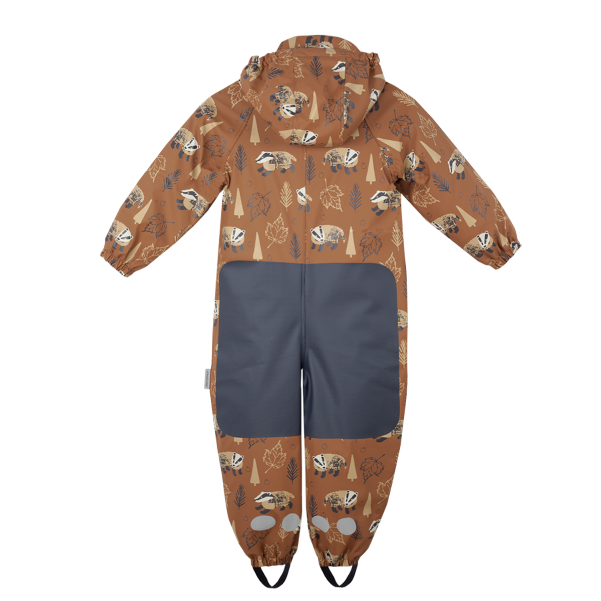 Jonathan tepitud voodriga vihmakombe 'Pruun Mäger'