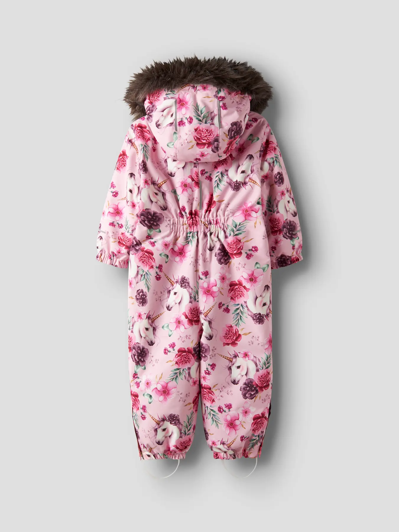 NMNSNOW10 Name it talvekombe 'Parfait Pink FLORAL UNICORN'