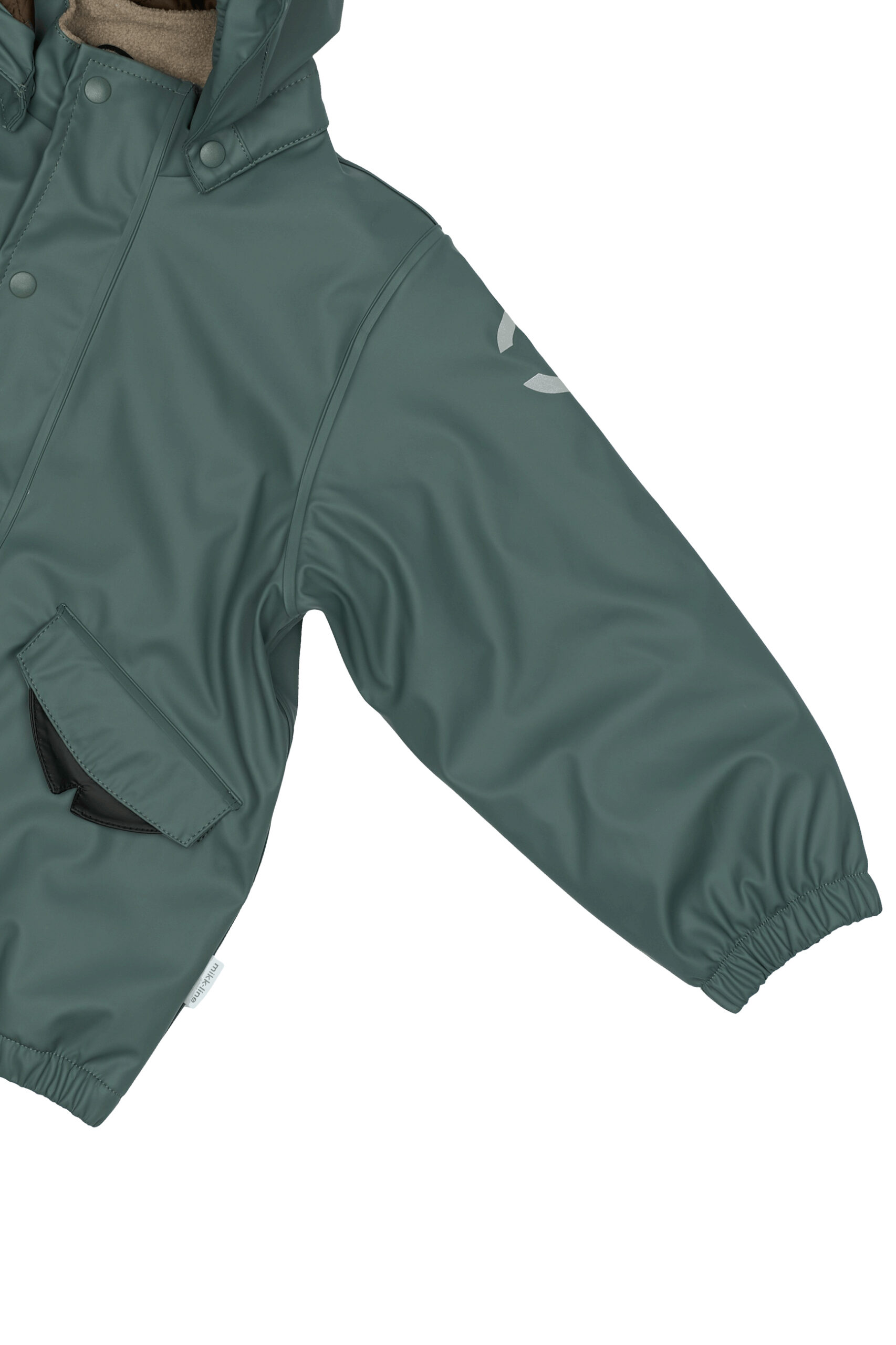 Mikk-Line tepitud voodriga vihmakomplekt 'Balsam Green' 33161ML