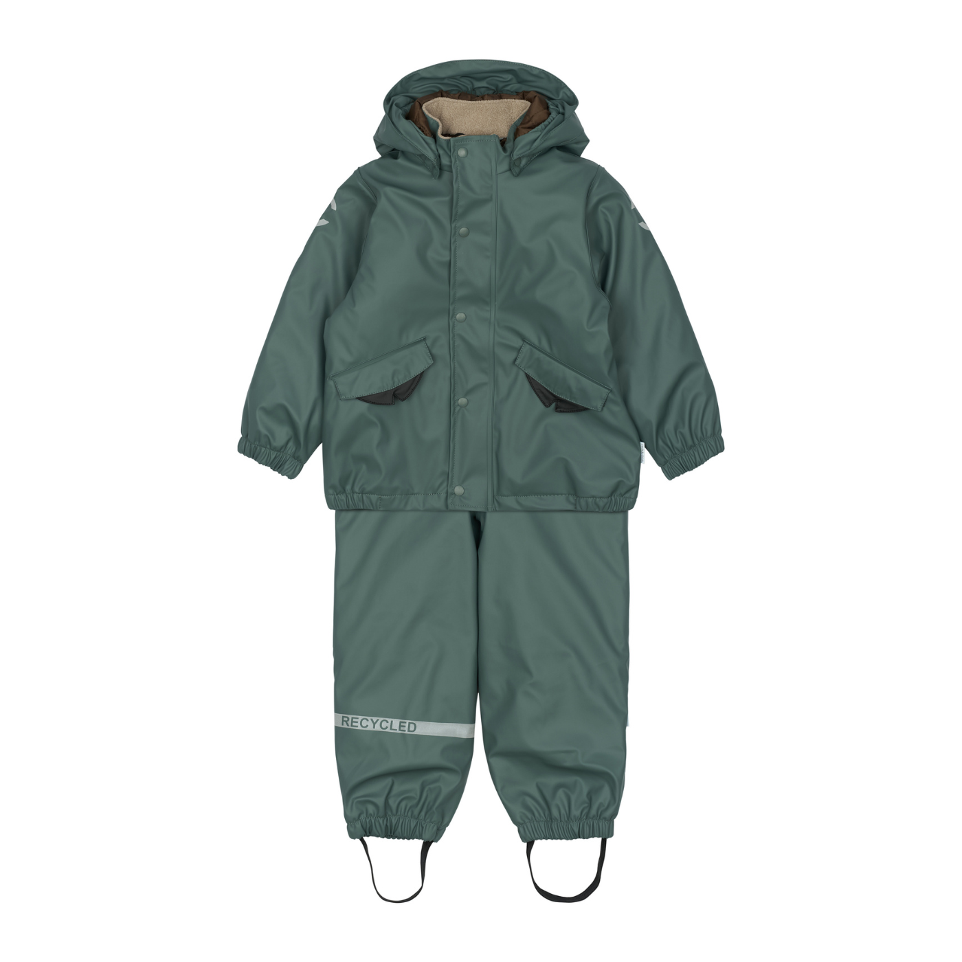 Mikk-Line tepitud voodriga vihmakomplekt 'Balsam Green' 33161ML