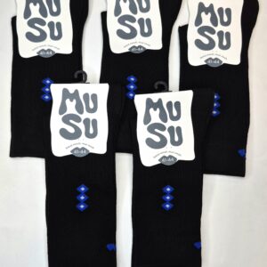 Meeste puuvillased sokid 'Must MuSu' suurus 41-44 (5 paari)