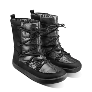 Winter Barefoot Boots Snowfox Woman Black
