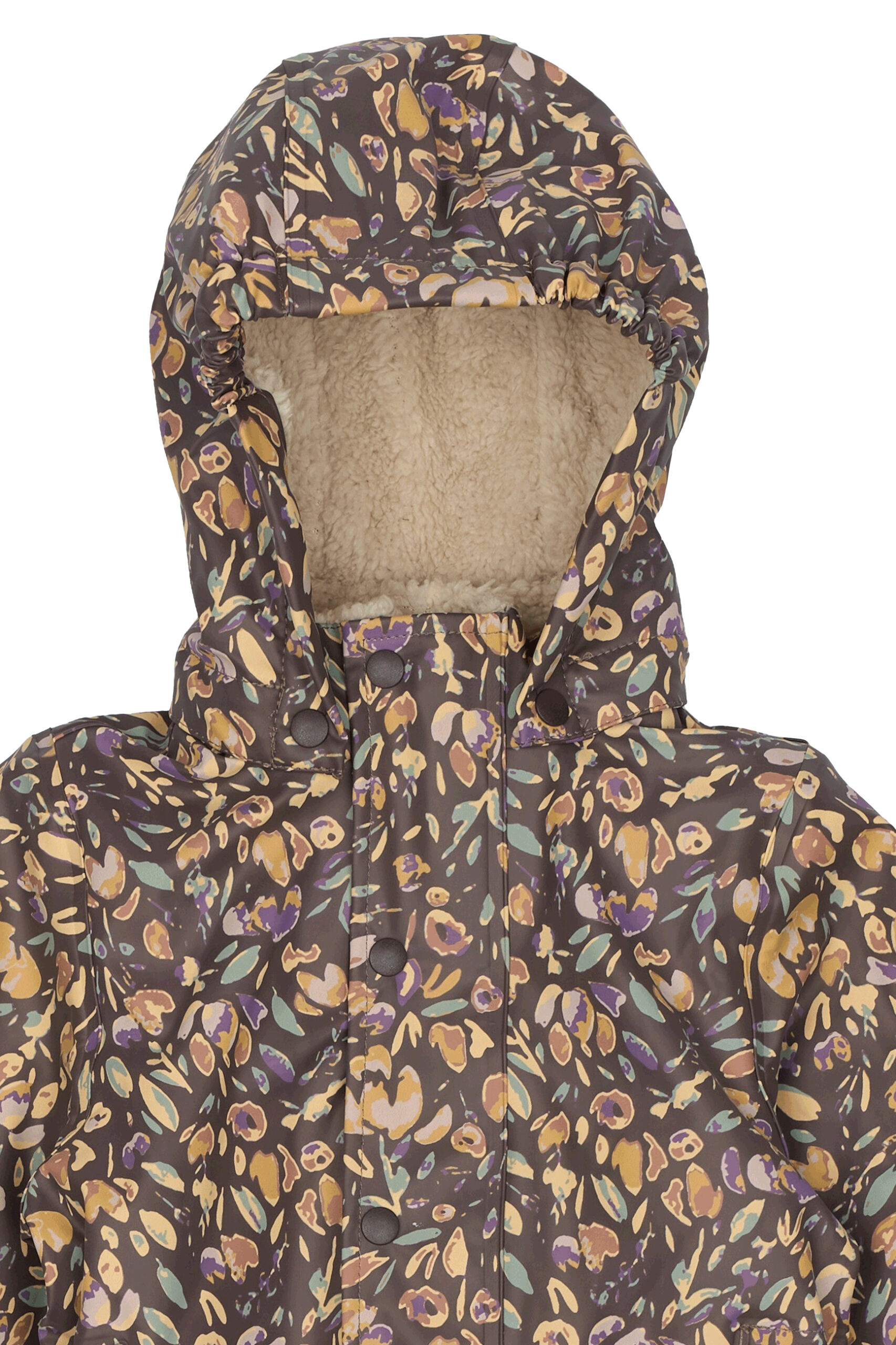 Mikk-Line teddyfliisiga vihmakombe 'Raisin'