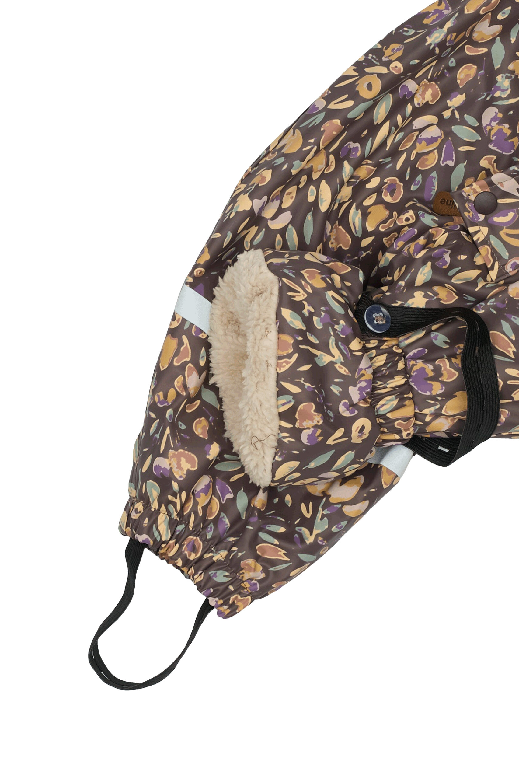 Mikk-Line teddyfliisiga vihmakombe 'Raisin'