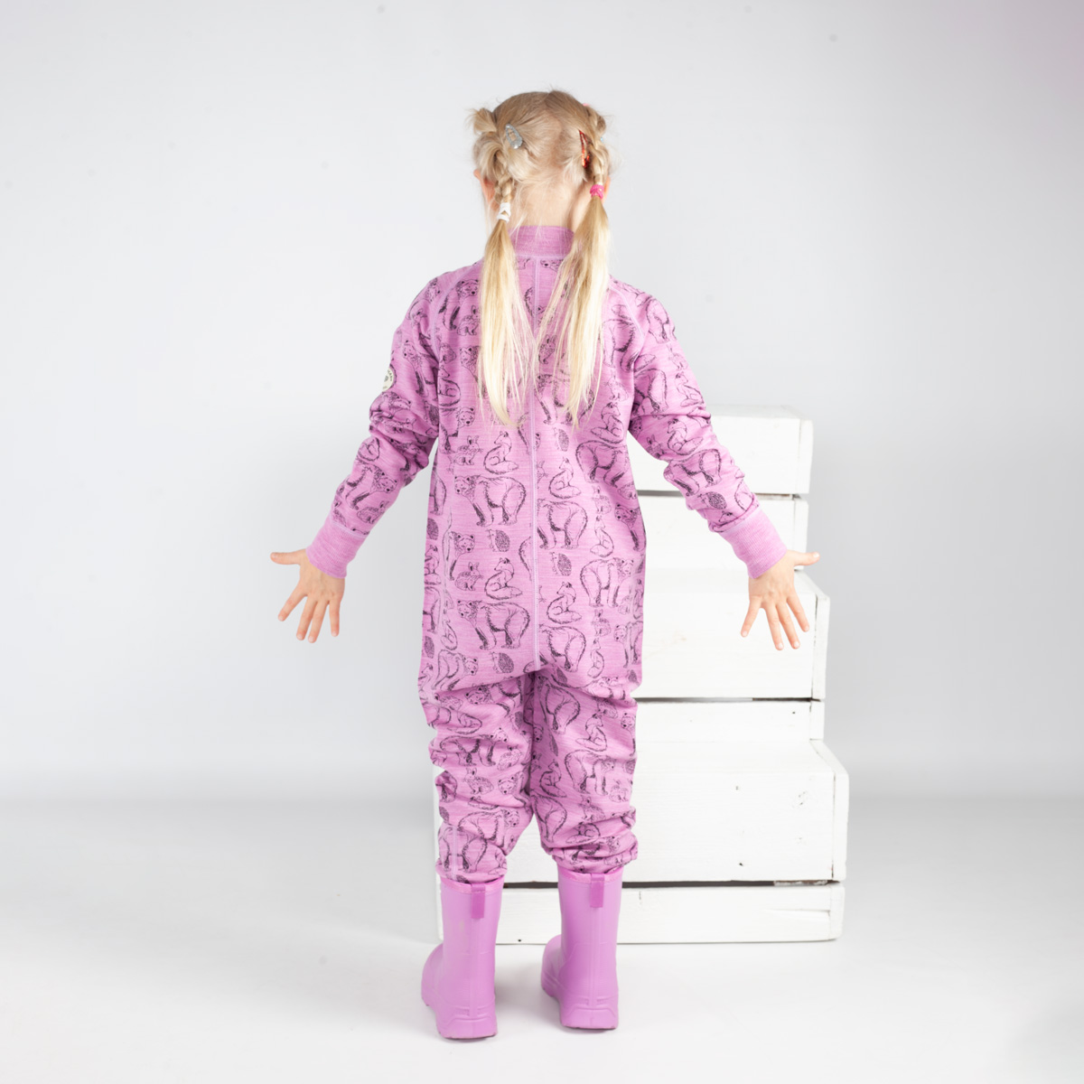 SAABUMAS 15.01.26! Jonathan 100% meriinovillane kombe 'Roosa'