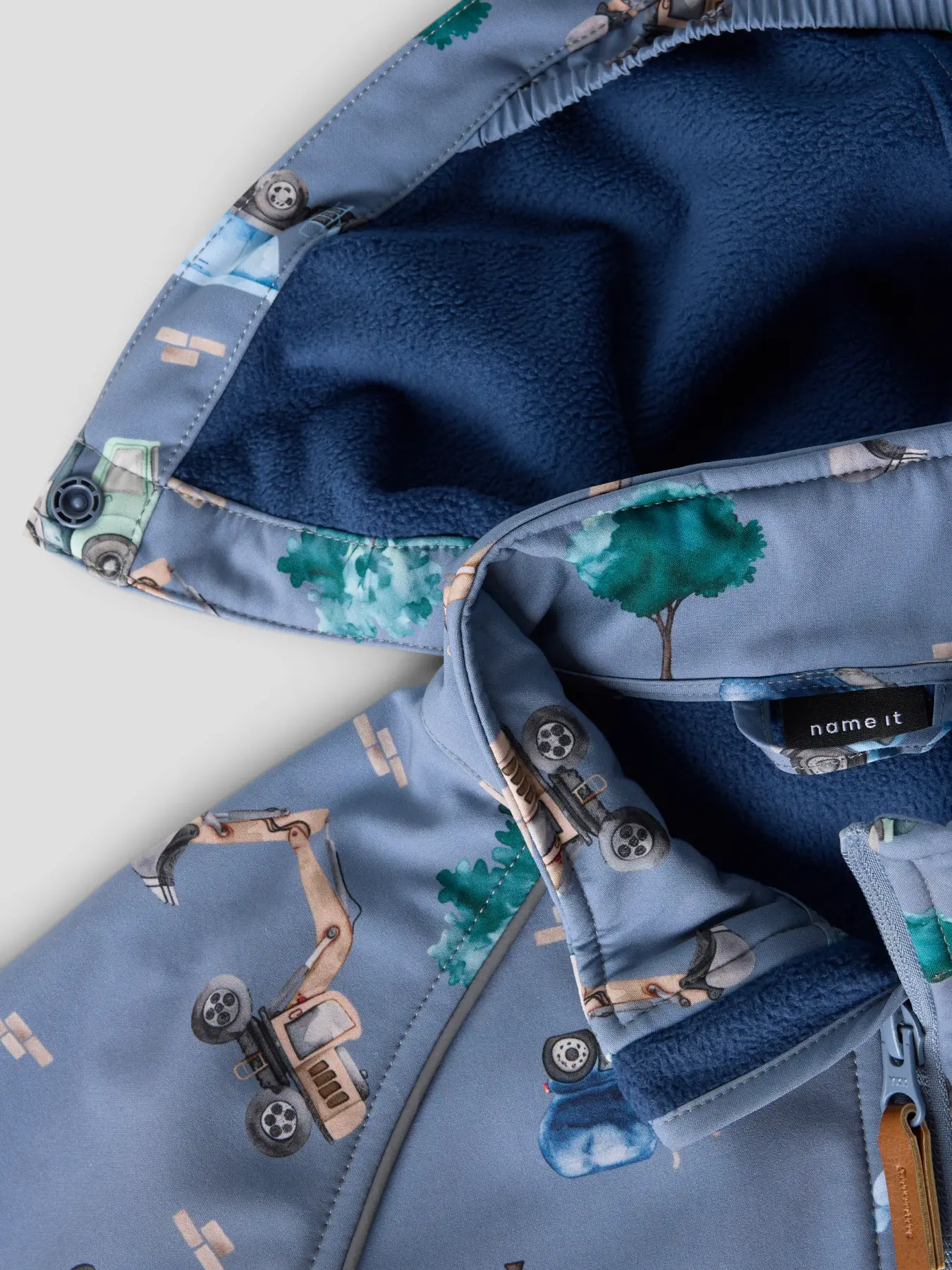 NMMALFA08 Name it softshell jope ‘Flint Stone WORK TRUCK’