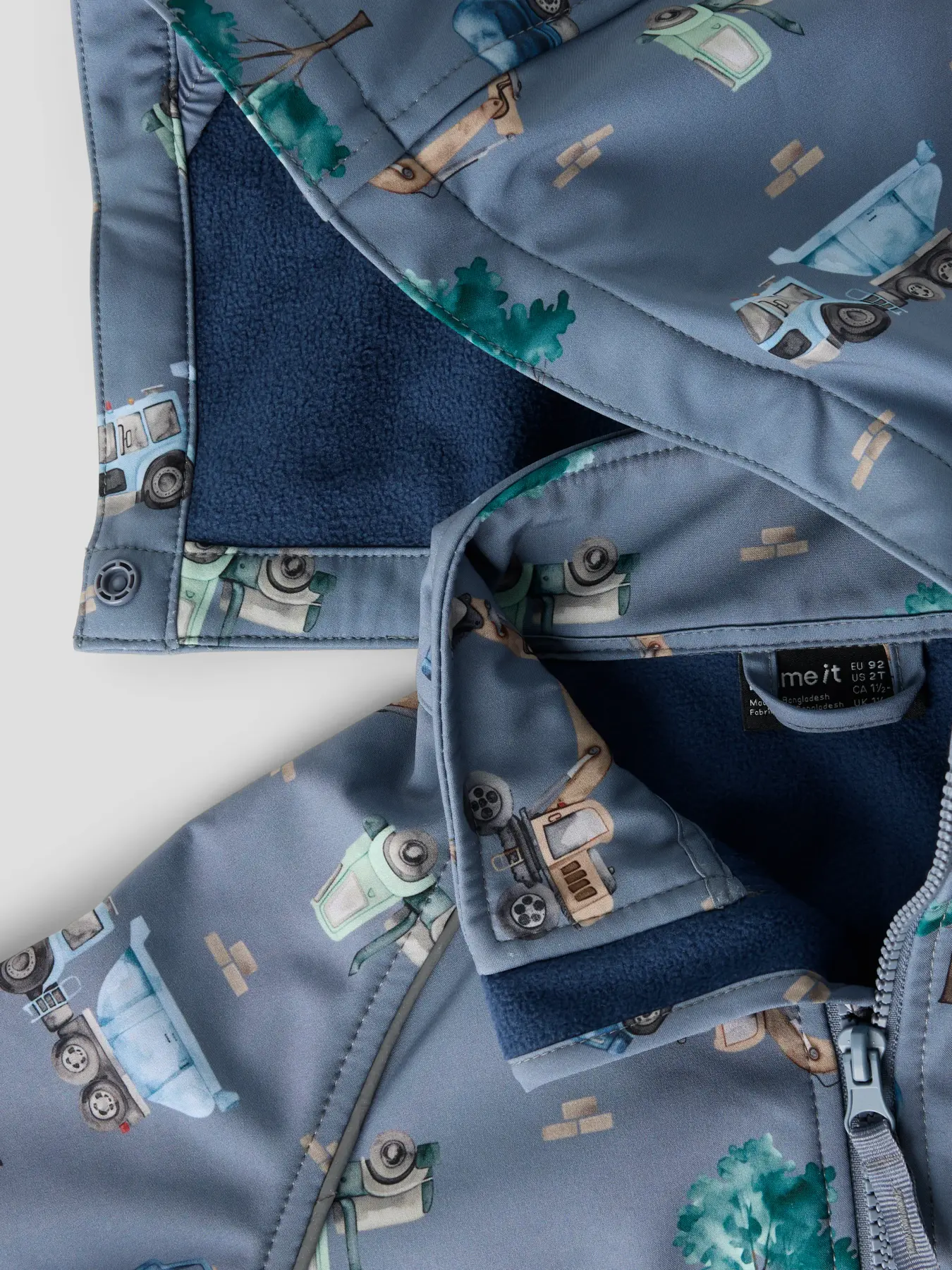 NMMALFA08 Name it softshell kombe 'Flint Stone WORK'