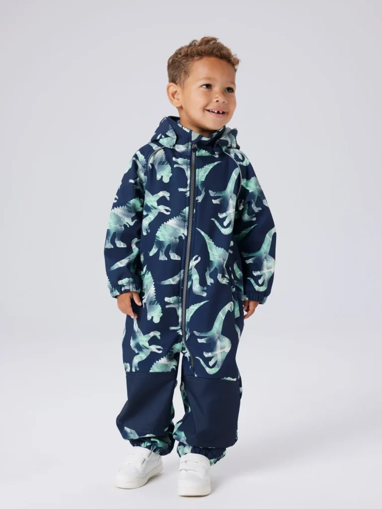 NMMALFA08 Name it softshell kombe Dark Sapphire GRAPHIC DINO NMMALFA08 Name it softshell kombe Dark Sapphire GRAPHIC DINO