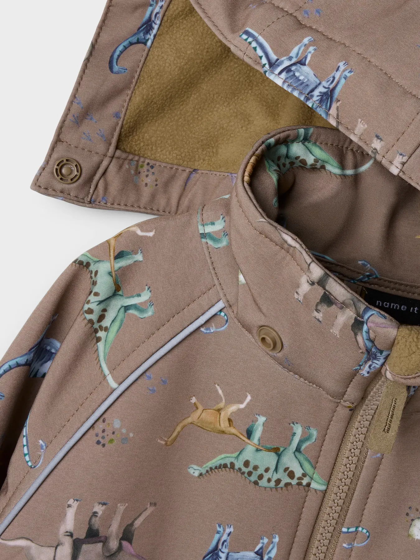 NMMALFA08 Name it softshell overall 'Mountain Trail DINO'