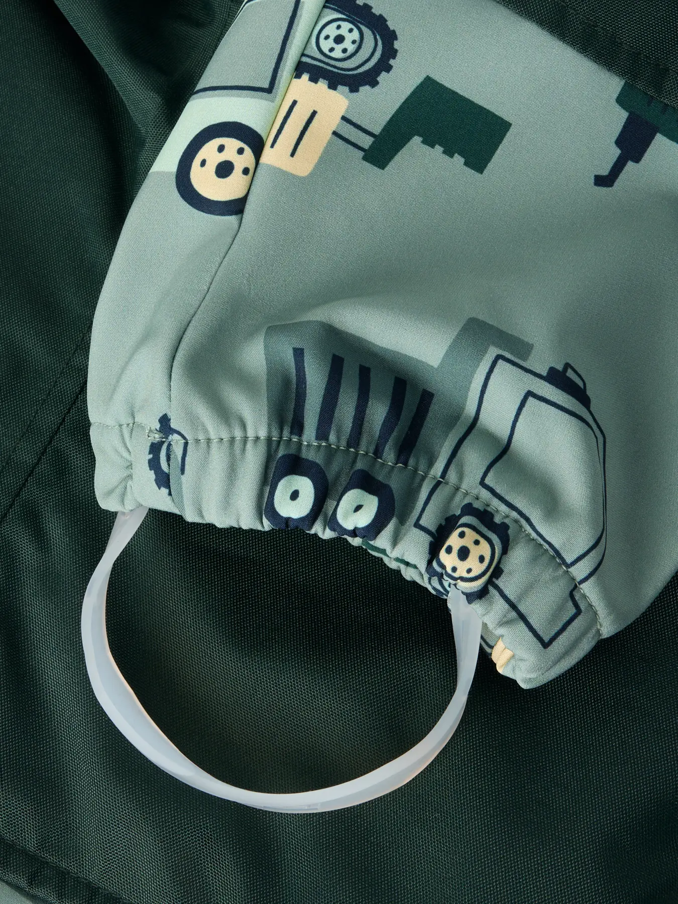 NMMALFA08 Name it softshell overall 'Chinois Green MASCHINE'