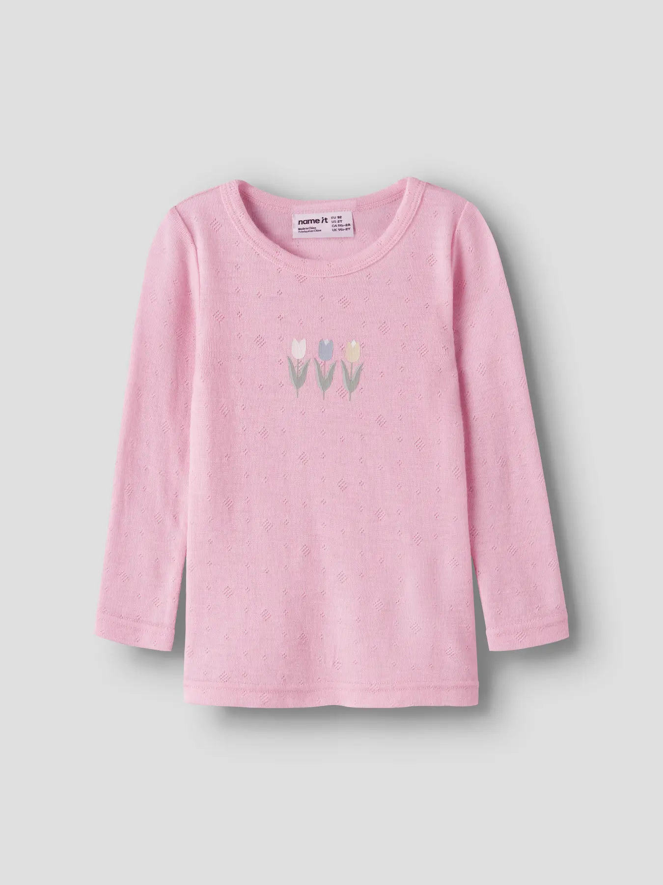 NMMWANG Name it 100% meriinopluus 'Coral Blush'