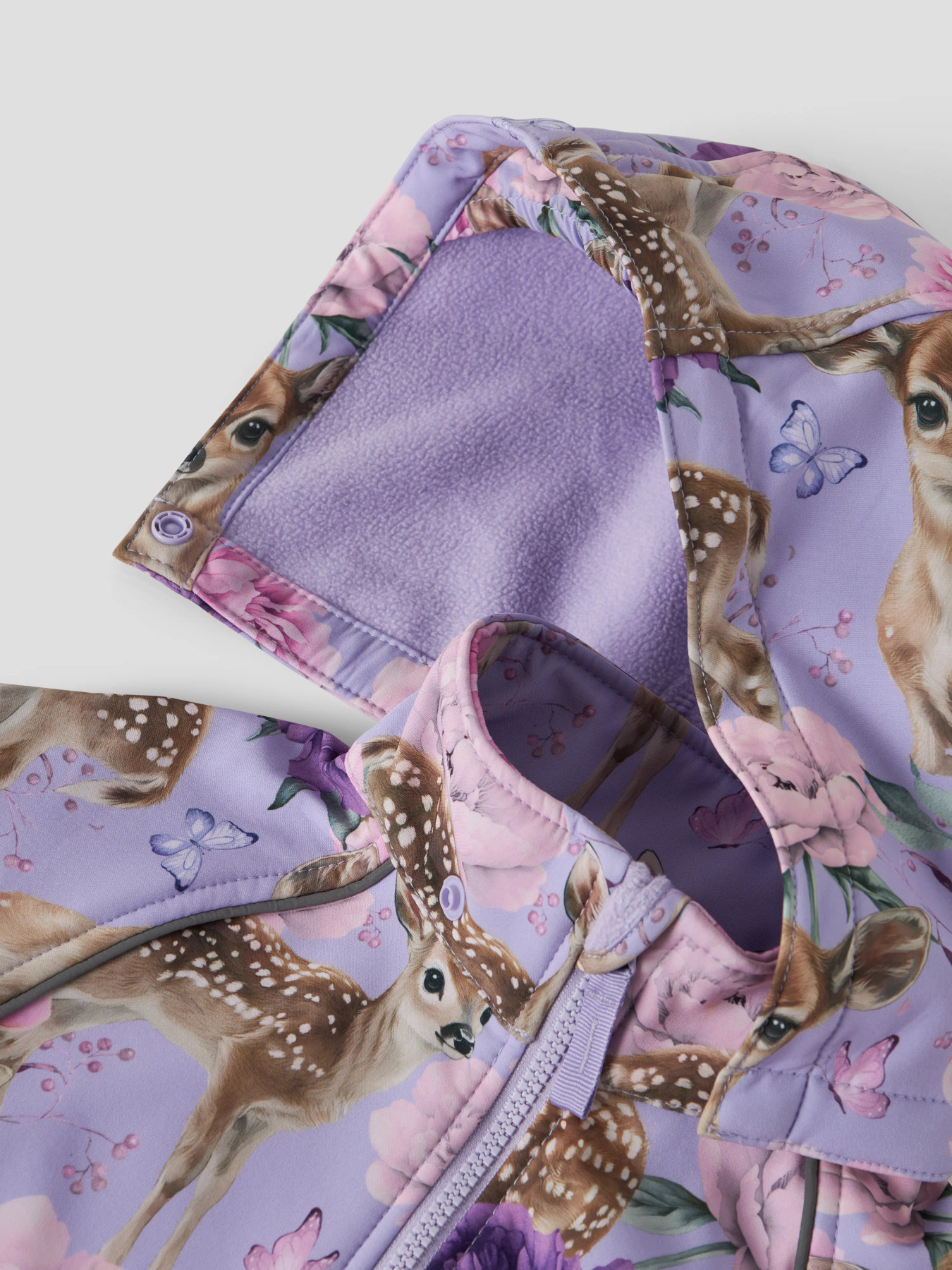 NMMALFA08 Name it softshell overall ‘Lavender BLOSSOM BAMBI’