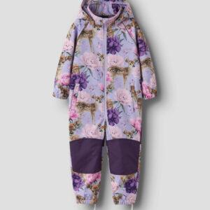 NMMALFA08 Name it softshell kombe ‘Lavender BLOSSOM BAMBI’