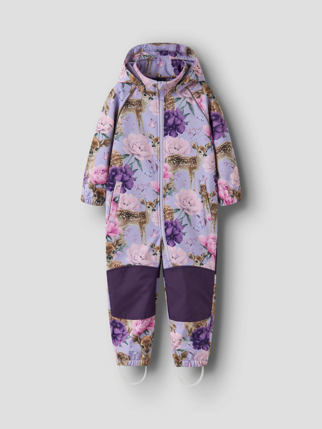 NMMALFA08 Name it softshell overall ‘Lavender BLOSSOM BAMBI’