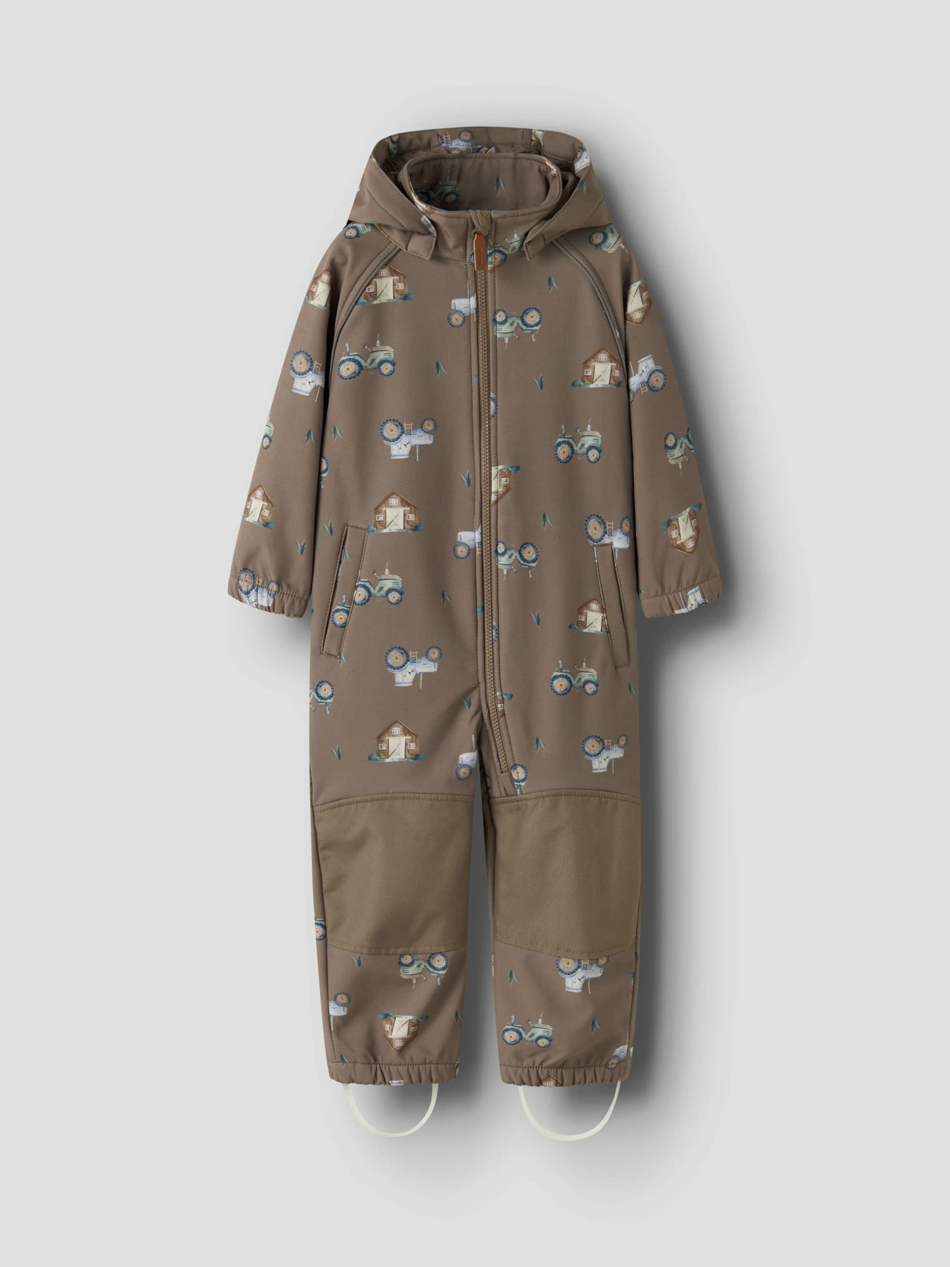 NMMALFA08 Name it softshell overall 'Walnut FARM'