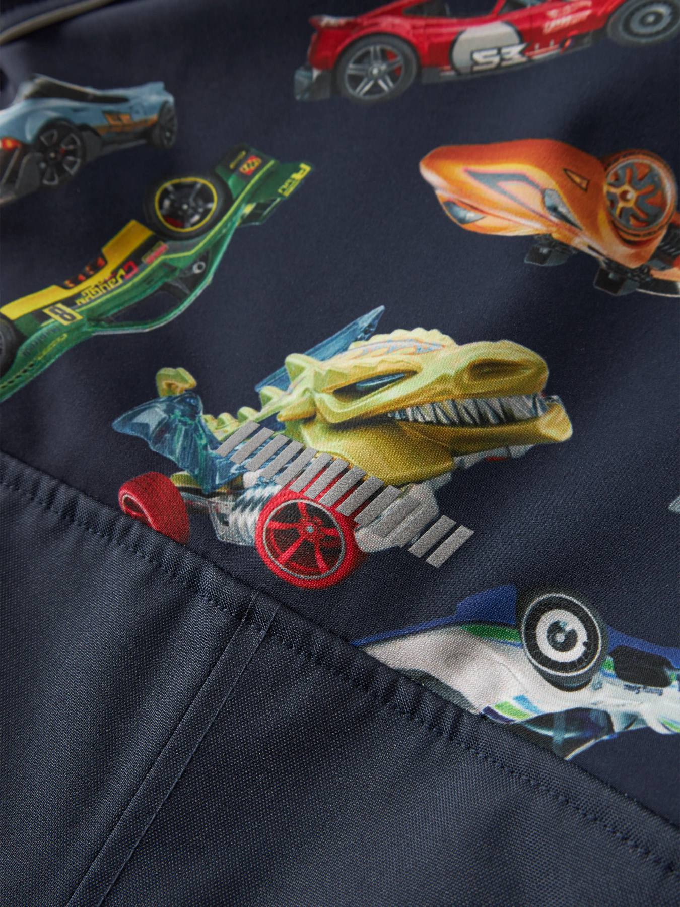 NMMALFA08 Name it softshell kombe ‘Hotwheels Navy Blazer’