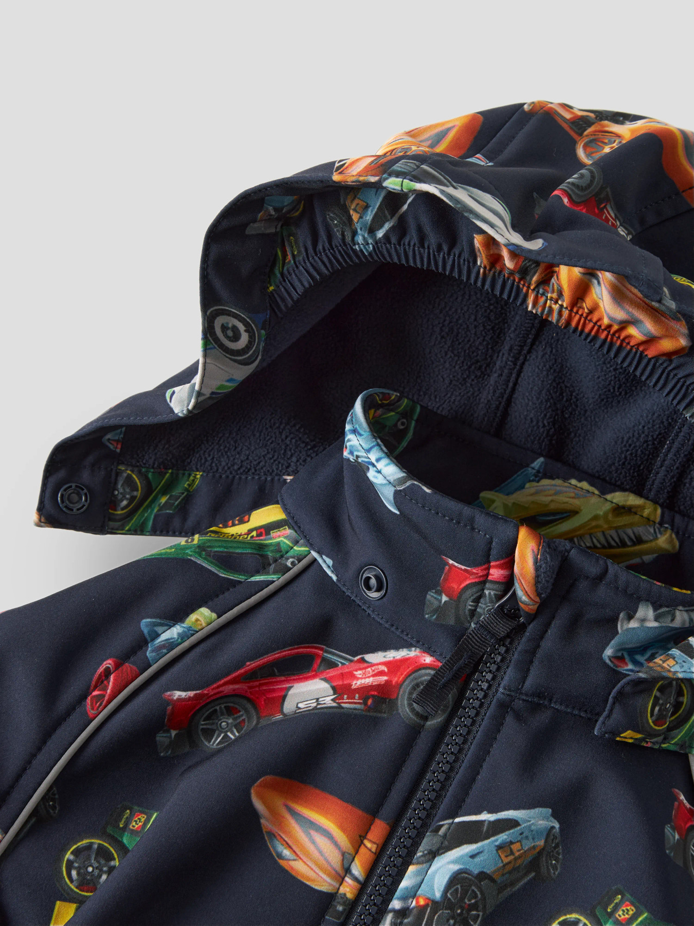 NMMALFA08 Name it softshell kombe ‘Hotwheels Navy Blazer’