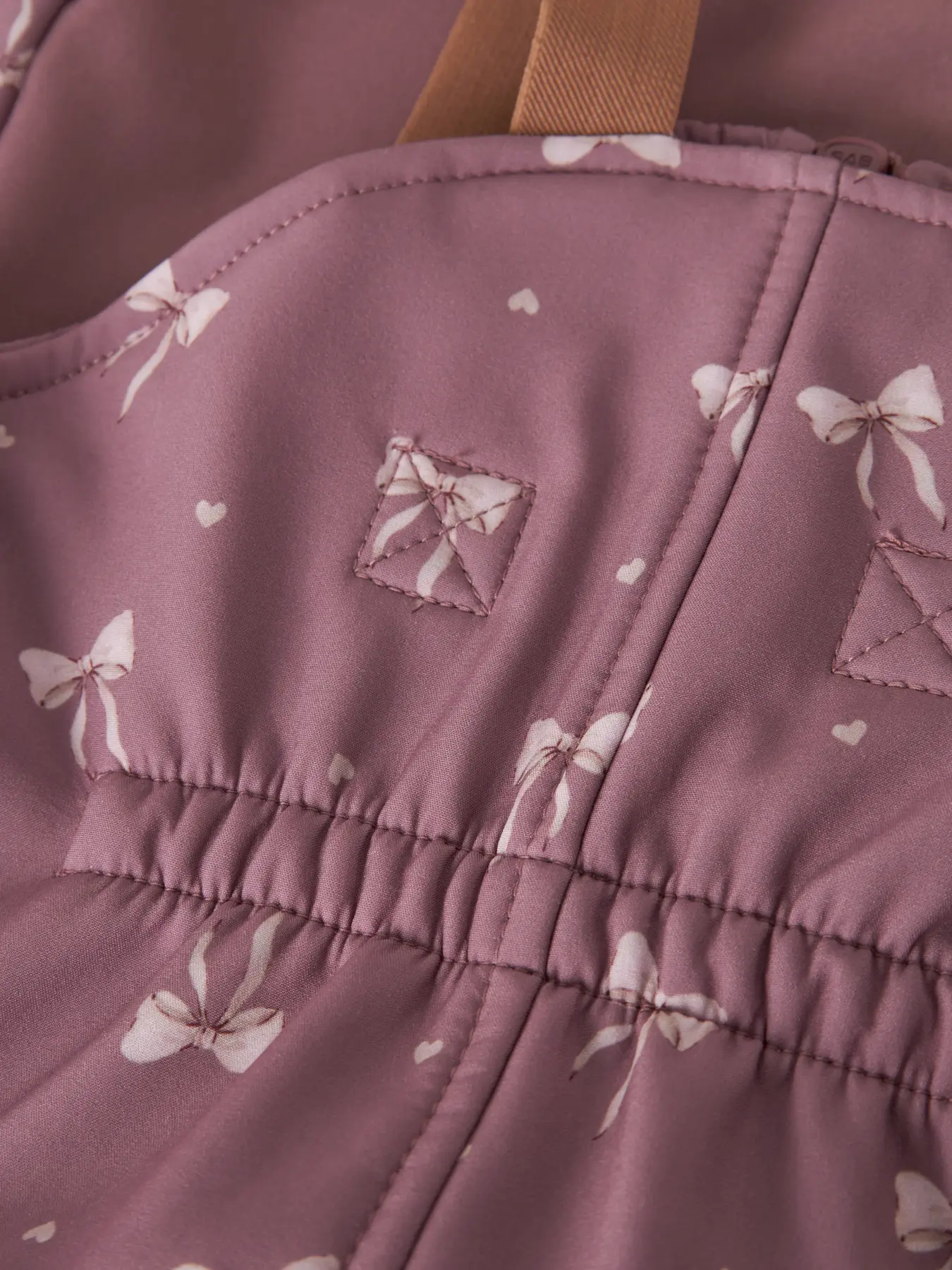 NMNALFA08 Name it traksidega softshell püksid 'Wistful Mauve HEART BOW'